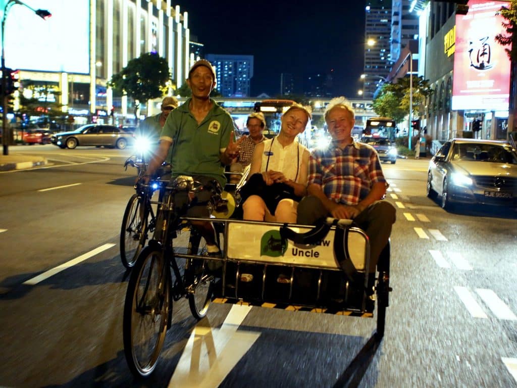 SIngapore Trishaw Night Tour