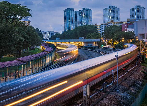 Take Public Transportation in Singapore