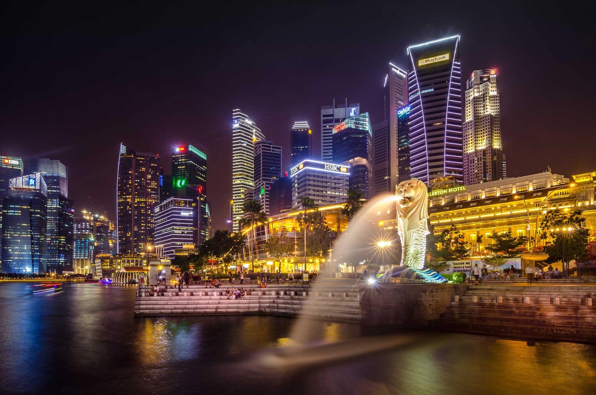 singapore-night - Singapore Visa Online