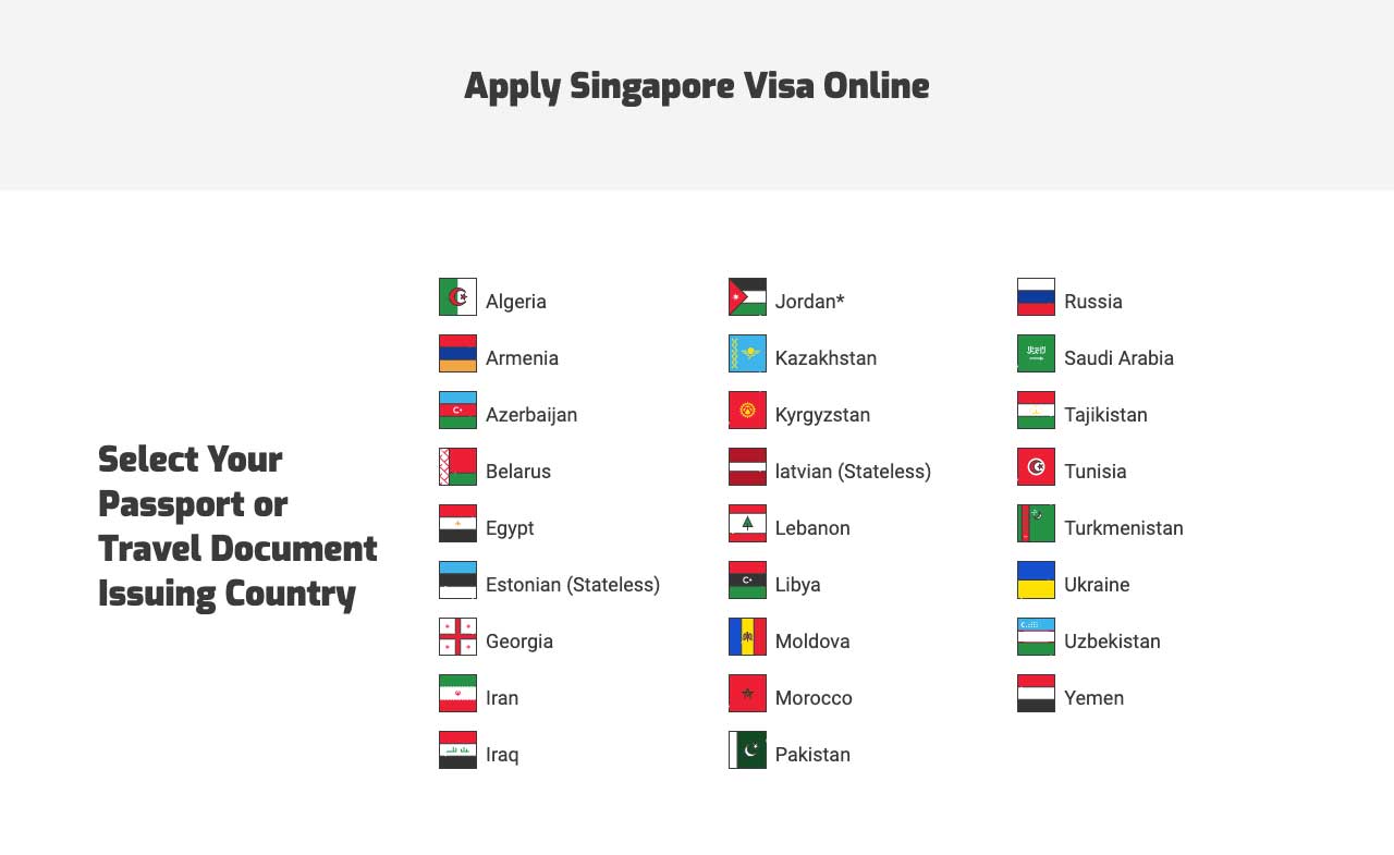 singapore visit visa duration