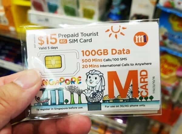 Singapore mobile sim card