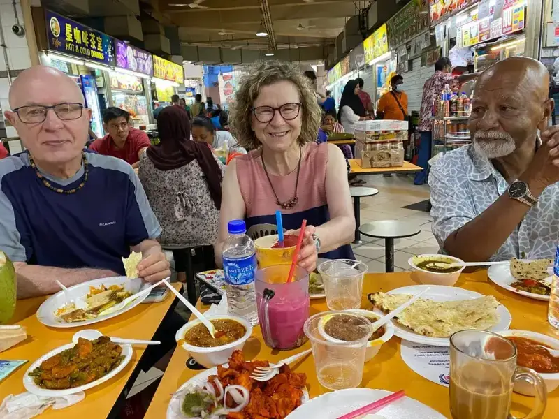 Kampong glam street food