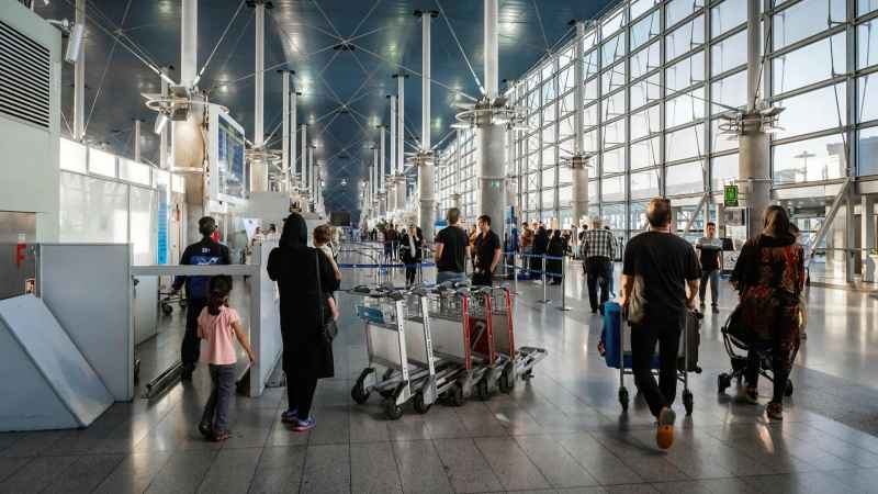 Iran airport departure