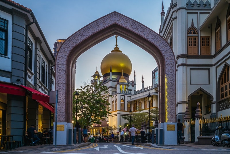 Sultan Mosque in Arab Street